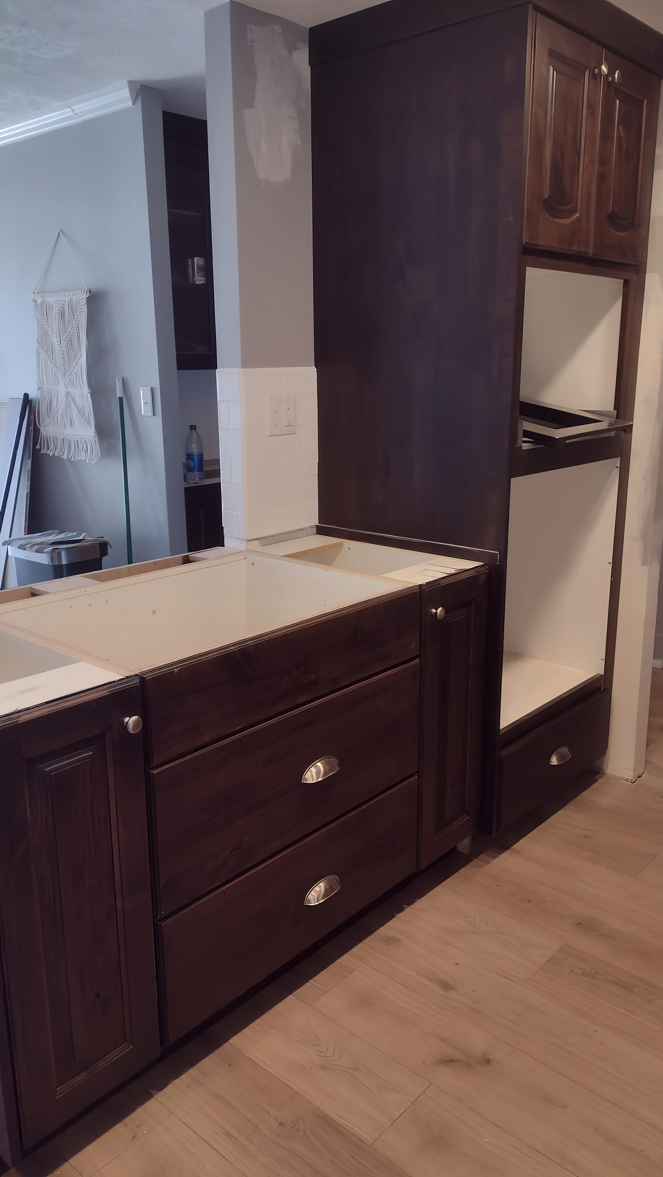 Kitchen Cabinet Reinstallation after
