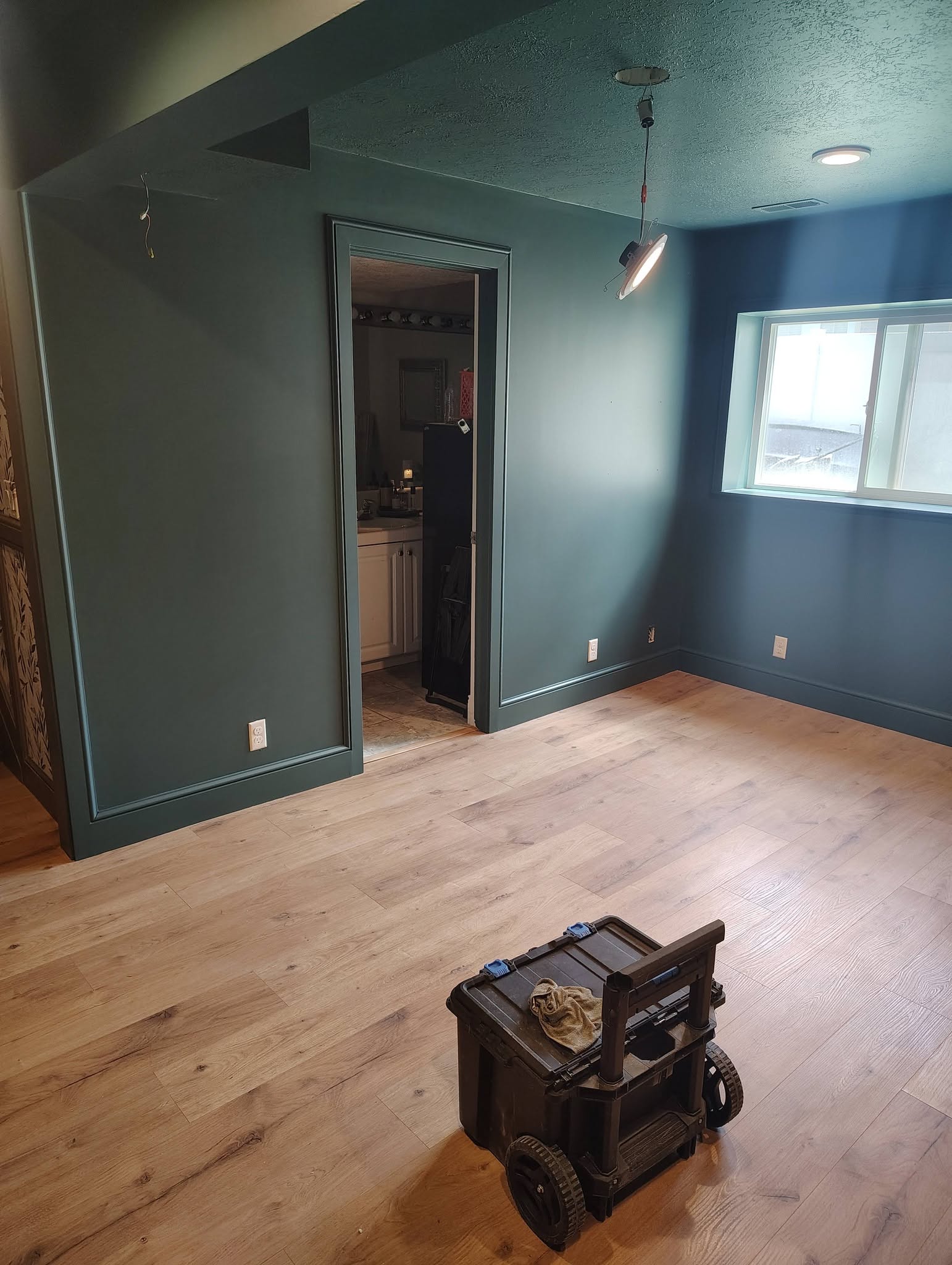 Drywall Finish, Paint & Trim before
